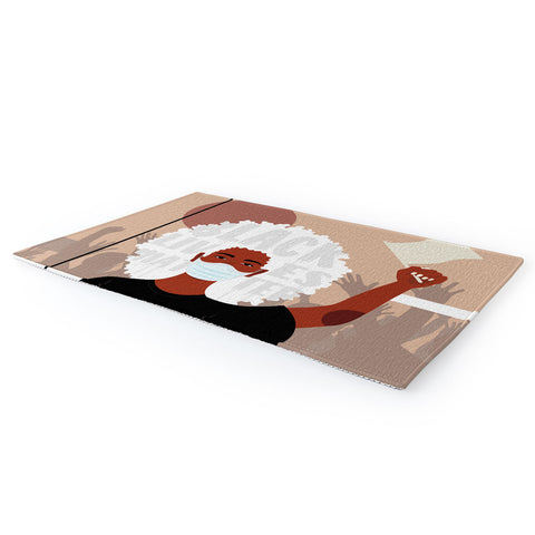 Domonique Brown Protest No 1 Area Rug
