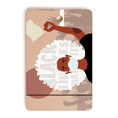 Domonique Brown Protest No 1 Cutting Board Rectangle
