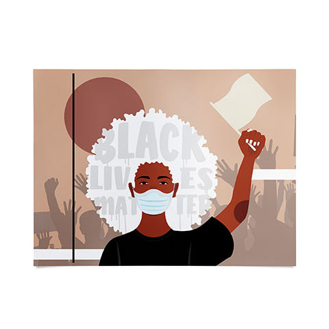 Domonique Brown Protest No 1 Poster