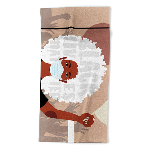 Domonique Brown Protest No 1 Beach Towel
