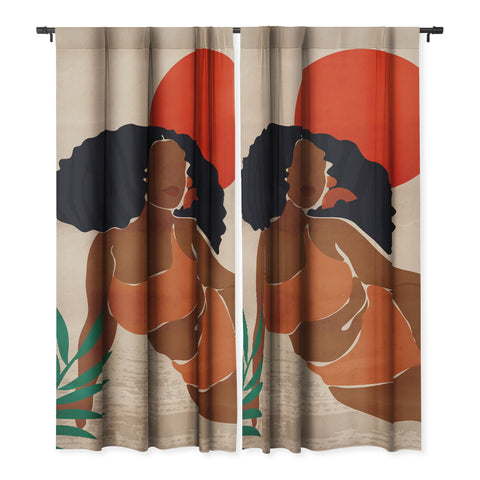 Domonique Brown Red Sun Blackout Non Repeat