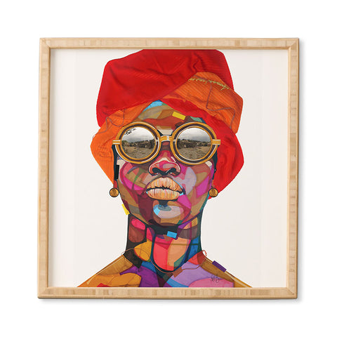 Domonique Brown Reflection 1 Framed Wall Art