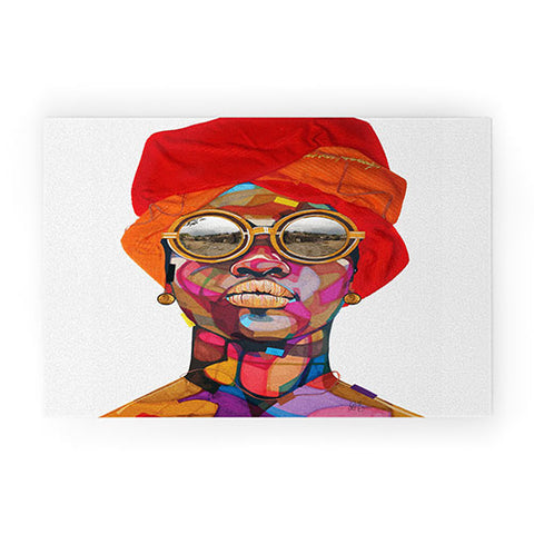 Domonique Brown Reflection 1 Welcome Mat