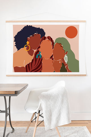 Domonique Brown Sisterhood I Art Print And Hanger