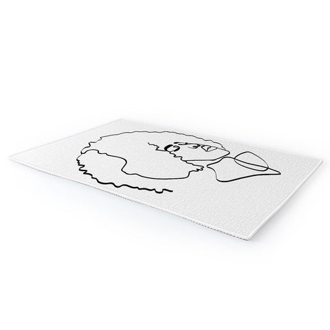 Domonique Brown Soul Fro Area Rug