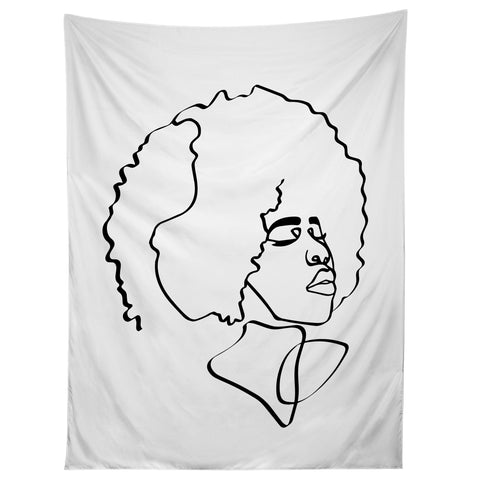 Domonique Brown Soul Fro Tapestry