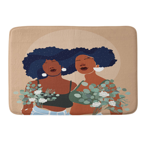 Domonique Brown Soul Sisters Memory Foam Bath Mat