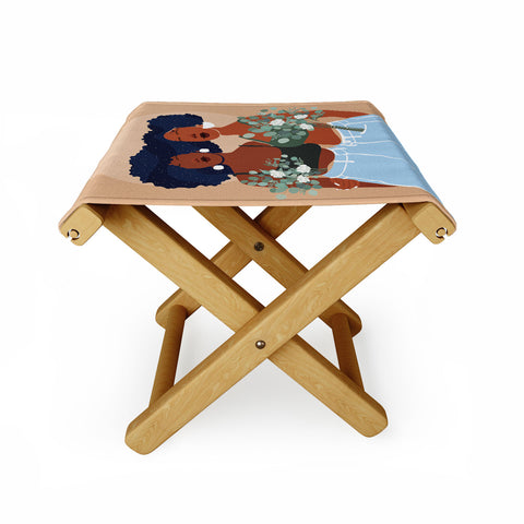 Domonique Brown Soul Sisters Folding Stool