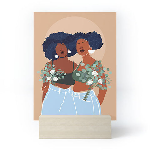 Domonique Brown Soul Sisters Mini Art Print
