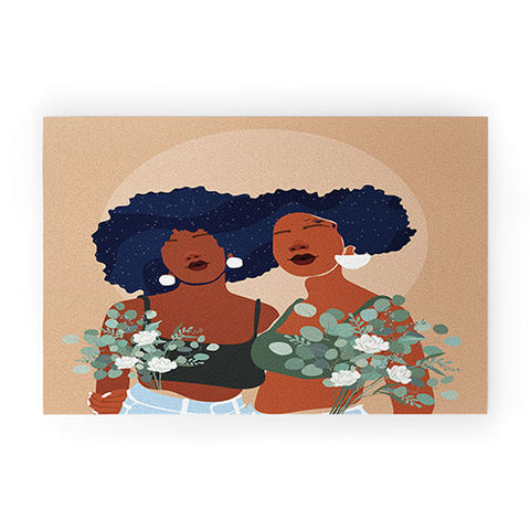 Domonique Brown Soul Sisters Welcome Mat