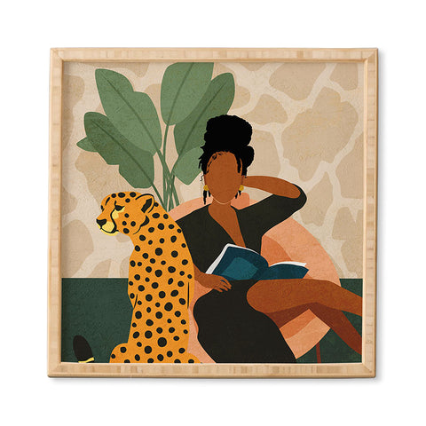 Domonique Brown Stay Home No 1 Framed Wall Art