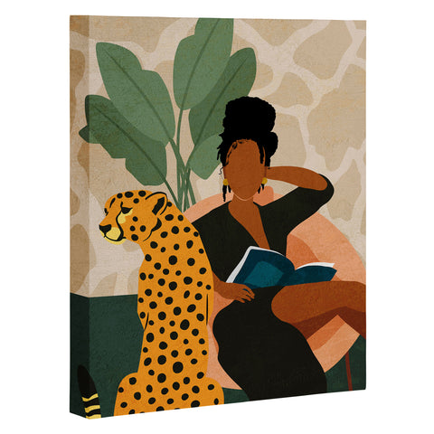 Domonique Brown Stay Home No 1 Art Canvas