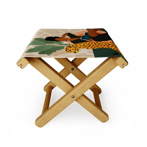 Domonique Brown Stay Home No 1 Folding Stool