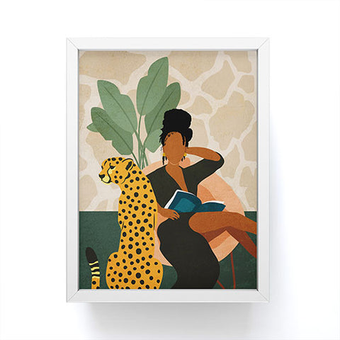 Domonique Brown Stay Home No 1 Framed Mini Art Print