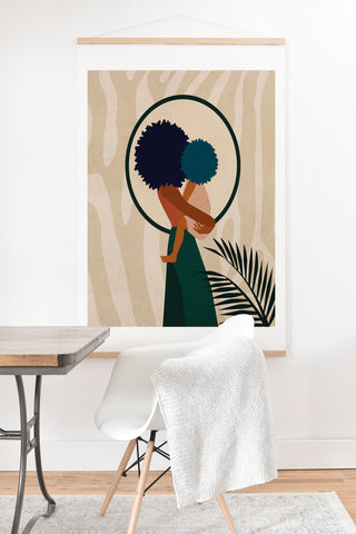 Domonique Brown Stay Home No 3 Art Print And Hanger
