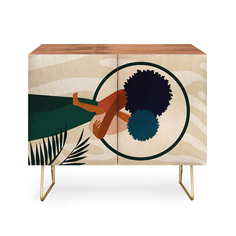 Domonique Brown Stay Home No 3 Credenza