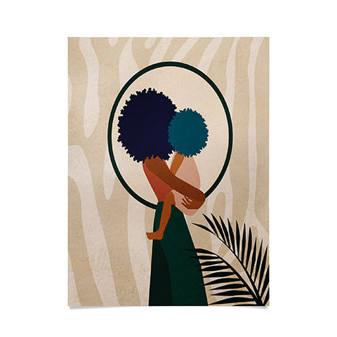 Domonique Brown Stay Home No 3 Poster