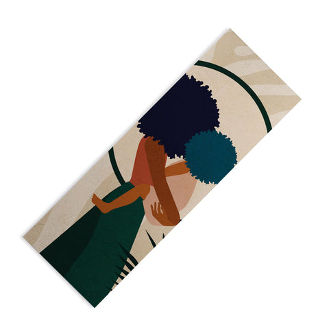 Domonique Brown Stay Home No 3 Yoga Mat