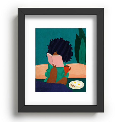 Domonique Brown Stay Home No 5 Recessed Framing Rectangle