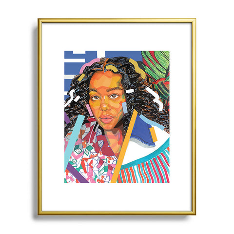 Domonique Brown The Diverse Woman Metal Framed Art Print