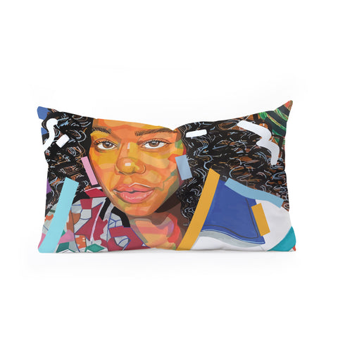 Domonique Brown The Diverse Woman Oblong Throw Pillow