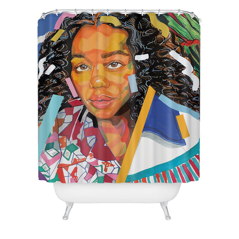 Domonique Brown The Diverse Woman Shower Curtain