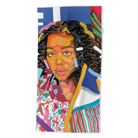 Domonique Brown The Diverse Woman Beach Towel