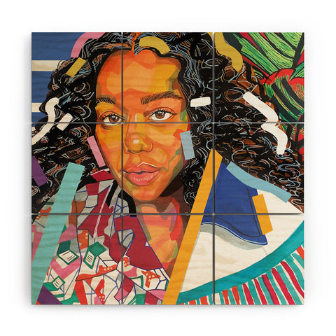 Domonique Brown The Diverse Woman Wood Wall Mural