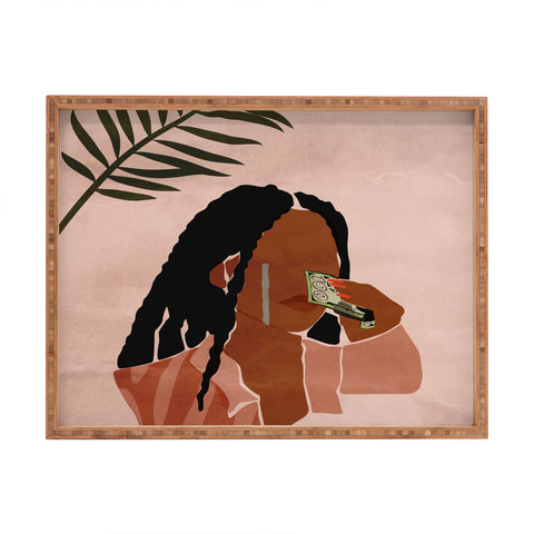 Domonique Brown Wipin Tears Rectangular Tray