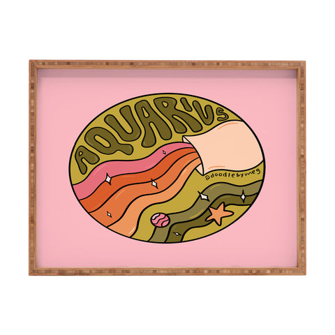 Doodle By Meg 2020 Aquarius Rectangular Tray