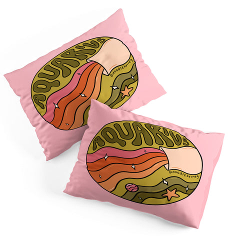 Doodle By Meg 2020 Aquarius Pillow Shams