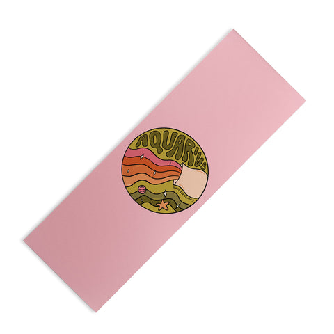 Doodle By Meg 2020 Aquarius Yoga Mat