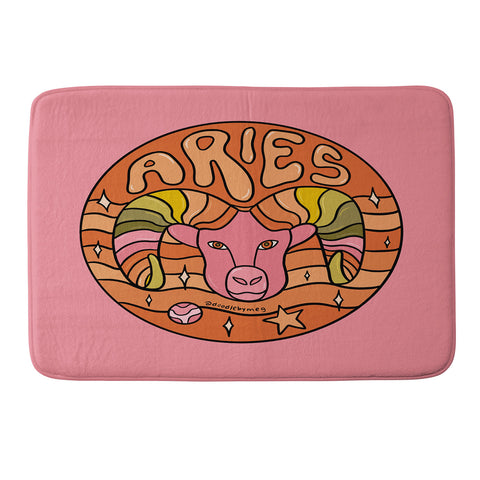 Doodle By Meg 2020 Aries Memory Foam Bath Mat
