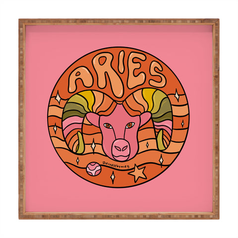 Doodle By Meg 2020 Aries Square Tray