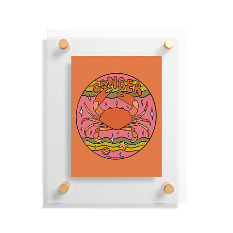 Doodle By Meg 2020 Cancer Floating Acrylic Print