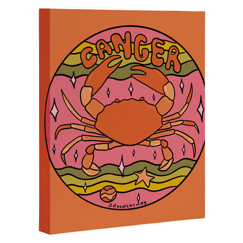 Doodle By Meg 2020 Cancer Art Canvas