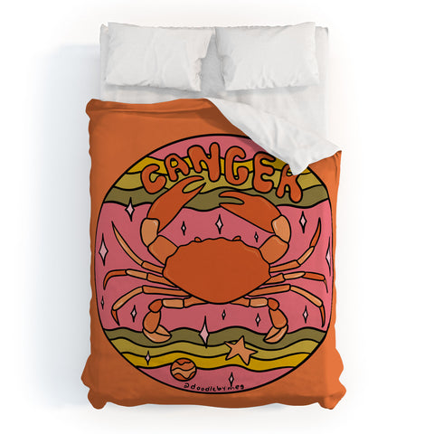 Doodle By Meg 2020 Cancer Duvet Cover