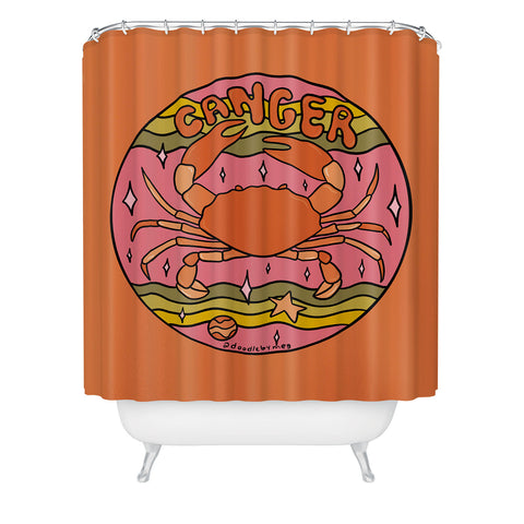 Doodle By Meg 2020 Cancer Shower Curtain