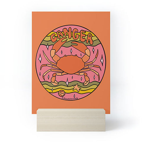 Doodle By Meg 2020 Cancer Mini Art Print