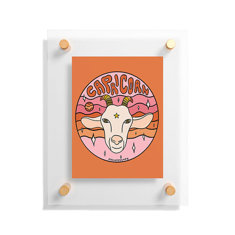 Doodle By Meg 2020 Capricorn Floating Acrylic Print