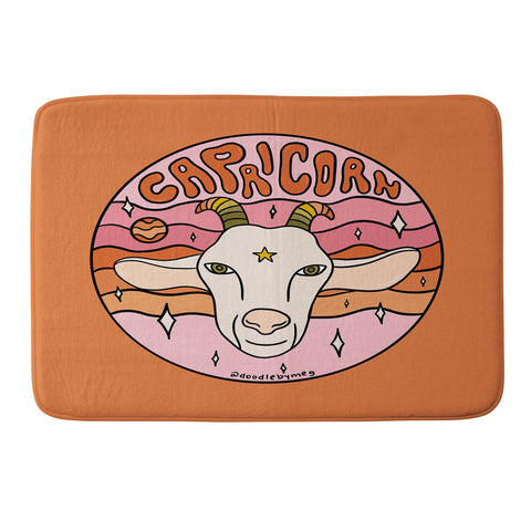Doodle By Meg 2020 Capricorn Memory Foam Bath Mat