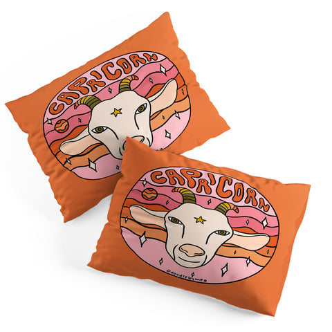 Doodle By Meg 2020 Capricorn Pillow Shams