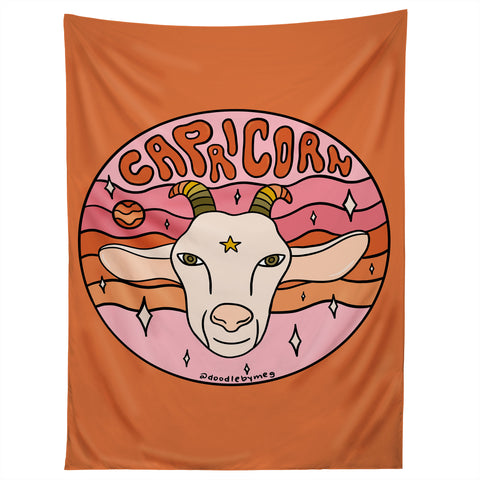 Doodle By Meg 2020 Capricorn Tapestry