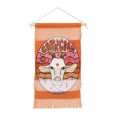 Doodle By Meg 2020 Capricorn Wall Hanging Portrait