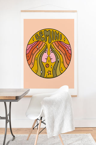 Doodle By Meg 2020 Gemini Art Print And Hanger