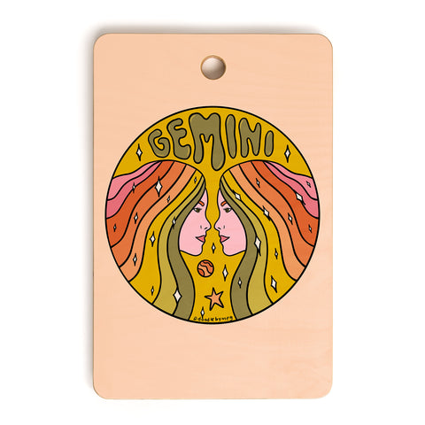 Doodle By Meg 2020 Gemini Cutting Board Rectangle