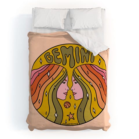 Doodle By Meg 2020 Gemini Duvet Cover