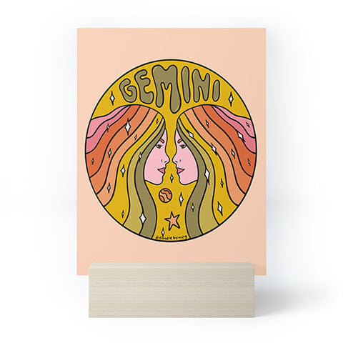 Doodle By Meg 2020 Gemini Mini Art Print