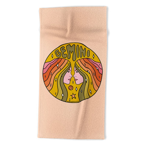 Doodle By Meg 2020 Gemini Beach Towel