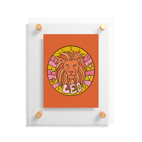 Doodle By Meg 2020 Leo Floating Acrylic Print
